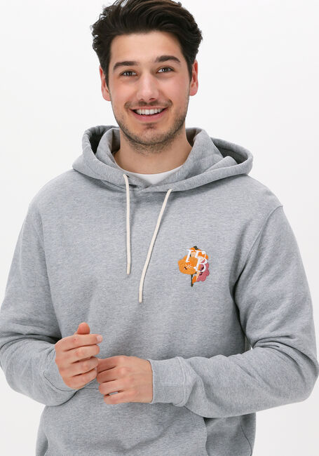 WOODBIRD Chandail HACE FLOW HOODIE en gris - large