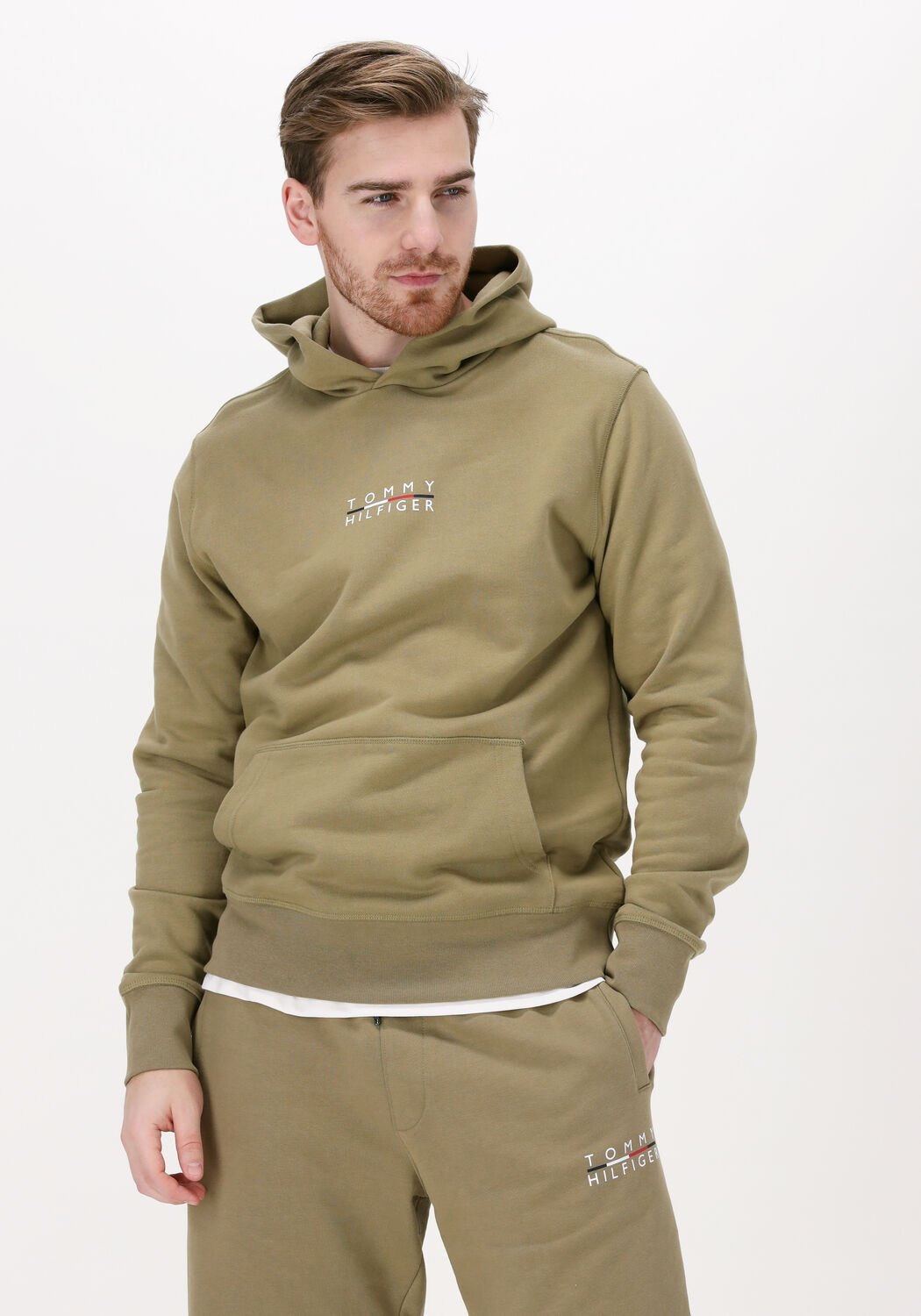 Tommy hilfiger 2025 hoodie khaki