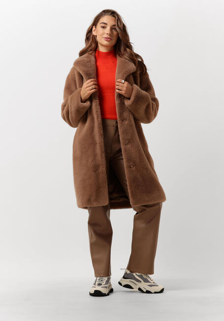 Zand STAND STUDIO Faux fur jas CAMILLE COCOON COAT - large