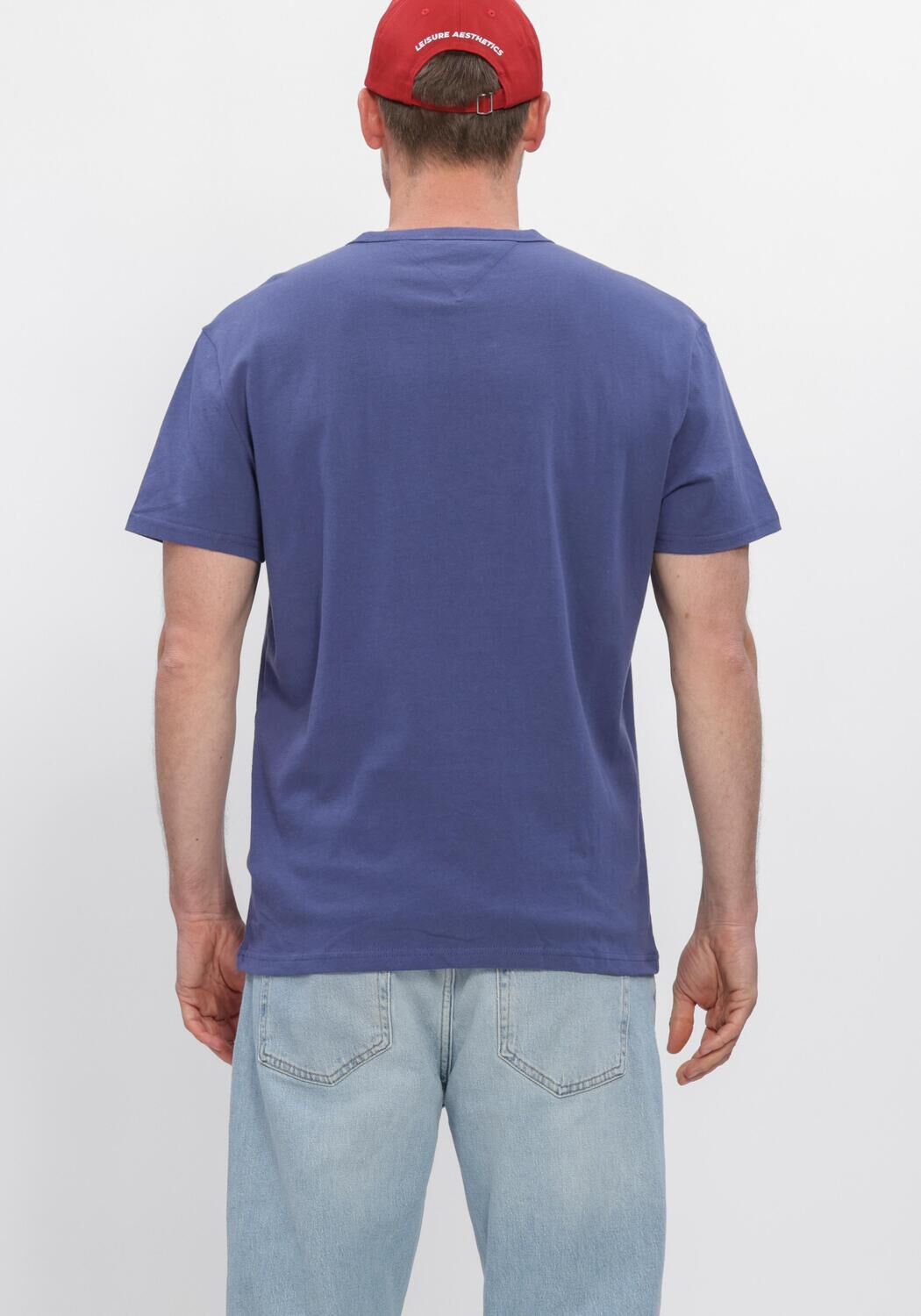 TOMMY JEANS T-shirt TJM REG BADGE TEE EXT en bleu - large