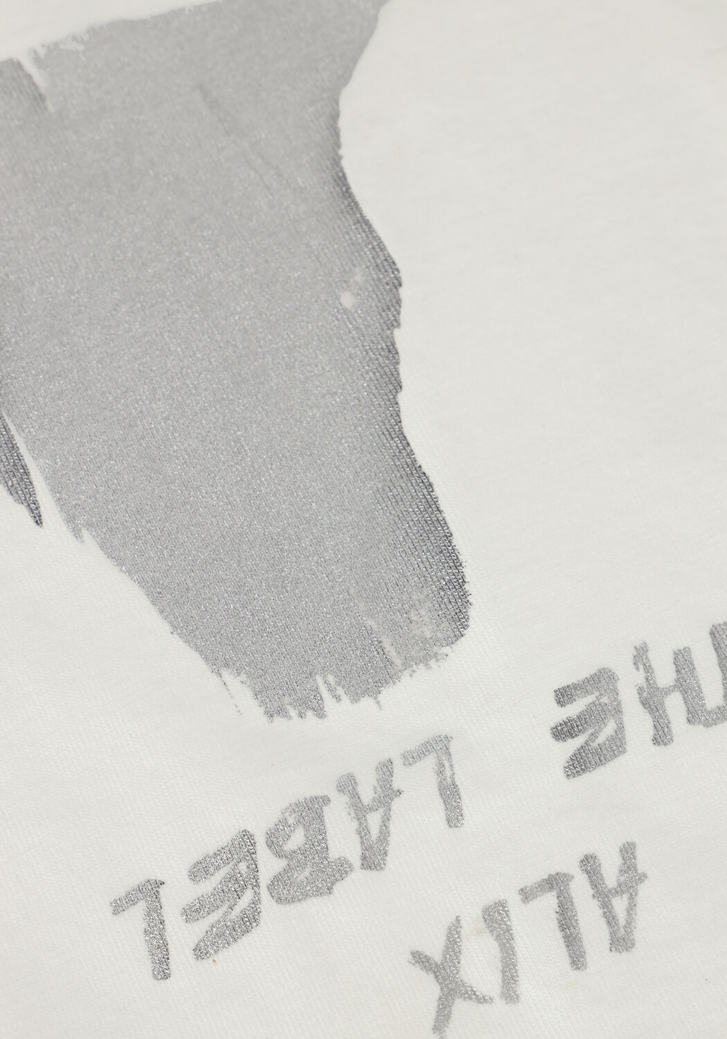 ALIX MINI T-shirt KNITTED BULL T-SHIRT en blanc - large