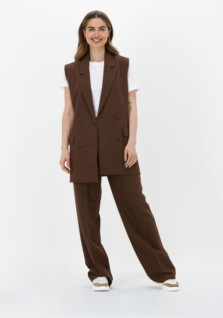 ENVII Pantalon ENSMITH PANTS AOP 6797 en marron - large