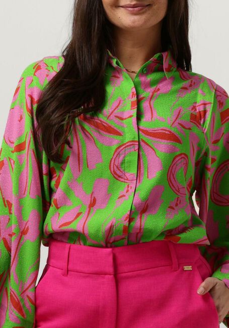 POM AMSTERDAM AFRIQUE BLOUSE Blouses en vert - large