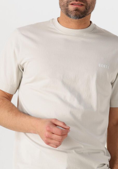 GENTI T-shirt T-SHIRT SS J2040-1223 Blanc - large