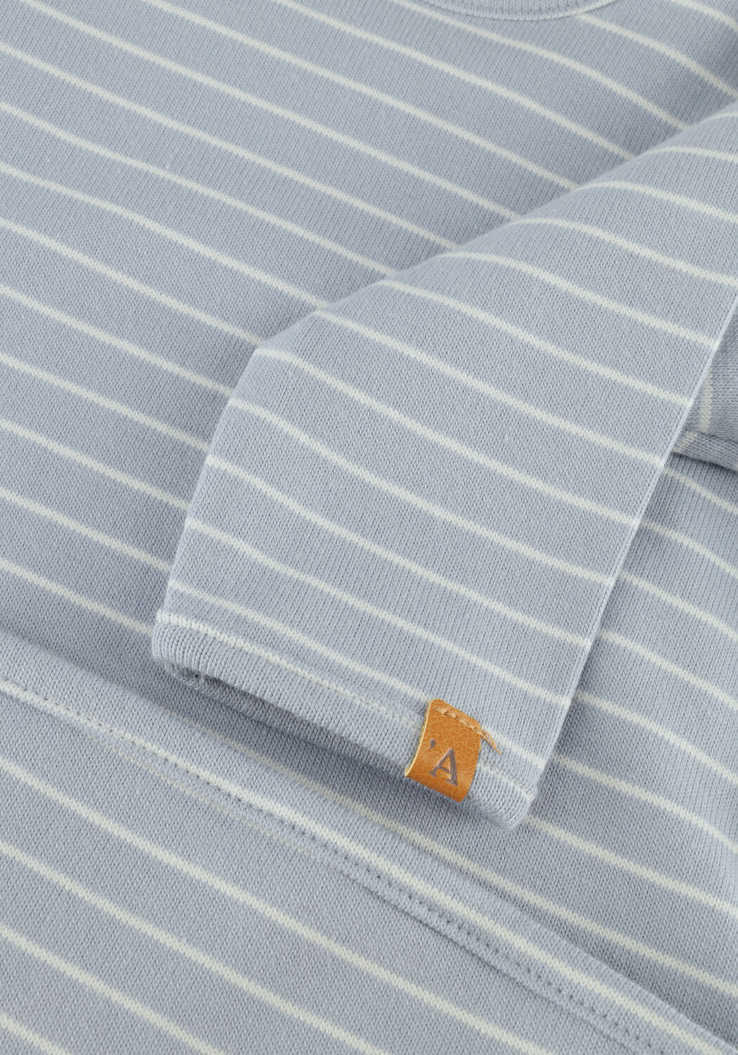 Lichtblauwe LIL' ATELIER Trui NBMBAJA LS LOOSE TOP LIL - large