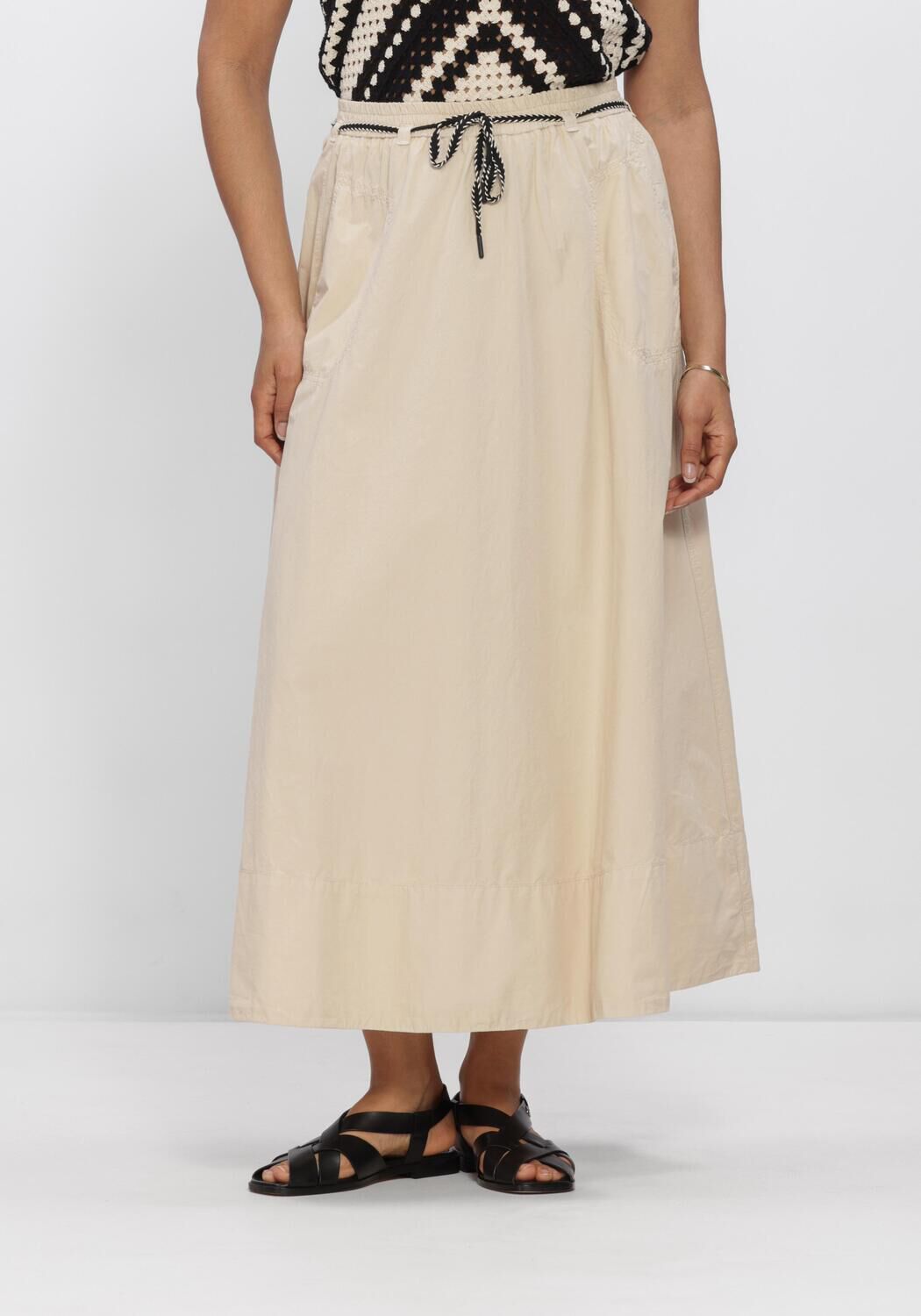 SUMMUM SKIRT BREEZY COTTON CANVAS Jupes Kaki - large