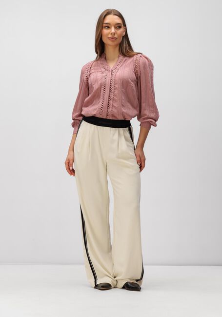 Roze CO'COUTURE Top KESI LACE V-SHIRT - large