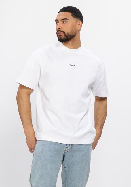 GENTI T-shirt T-SHIRT SS 1242 en blanc - large