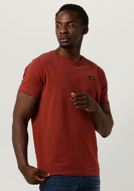 PME LEGEND T-shirt SHORT SLEEVE R-NECK GUYVER TEE en rouge - large