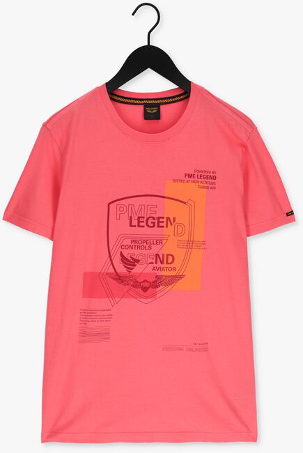 PME LEGEND T-shirt SHORT SLEEVE R-NECK SINGLE JERSEY Corail - large