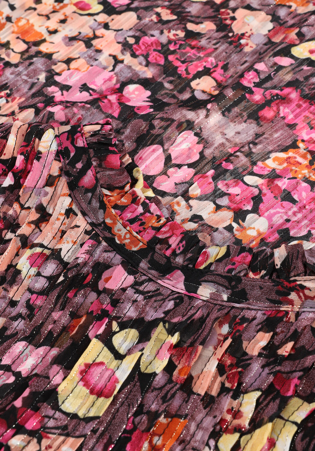 NEO NOIR HORATIO FESTIVE FLORAL BLOUSE Blouses en rose - large