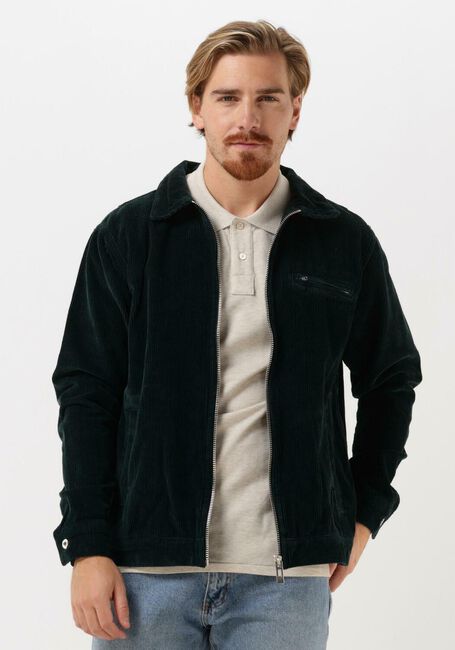 WOODBIRD Jack WADE CORD JACKET Vert fonc&eacute; - large