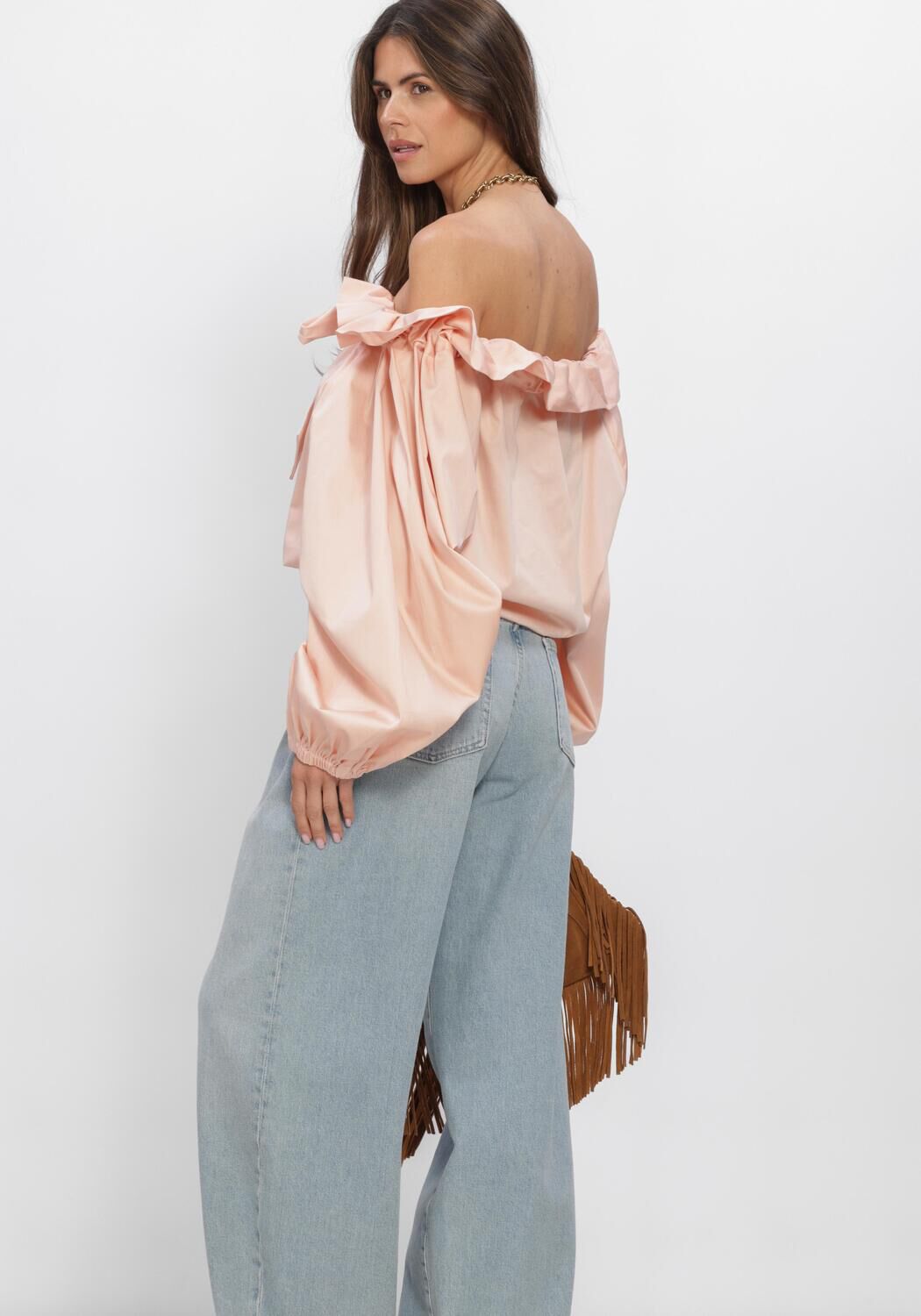 AMAYA AMSTERDAM DANE BLOUSE Blouses en rose - large