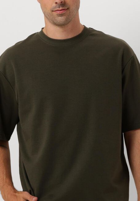 SELECTED HOMME T-shirt SLHLOOSEOSCAR SS O-NECK TEE NOOS Vert foncé - large