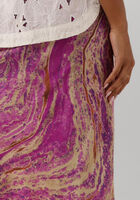 SISSEL EDELBO Jupe midi MADELLIN SKIRT en violet - medium