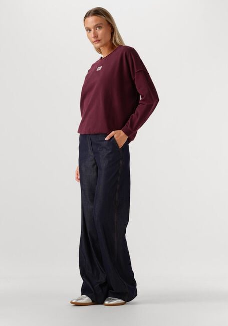 PENN & INK Pull SWEATER W25F1703 Bordeaux - large