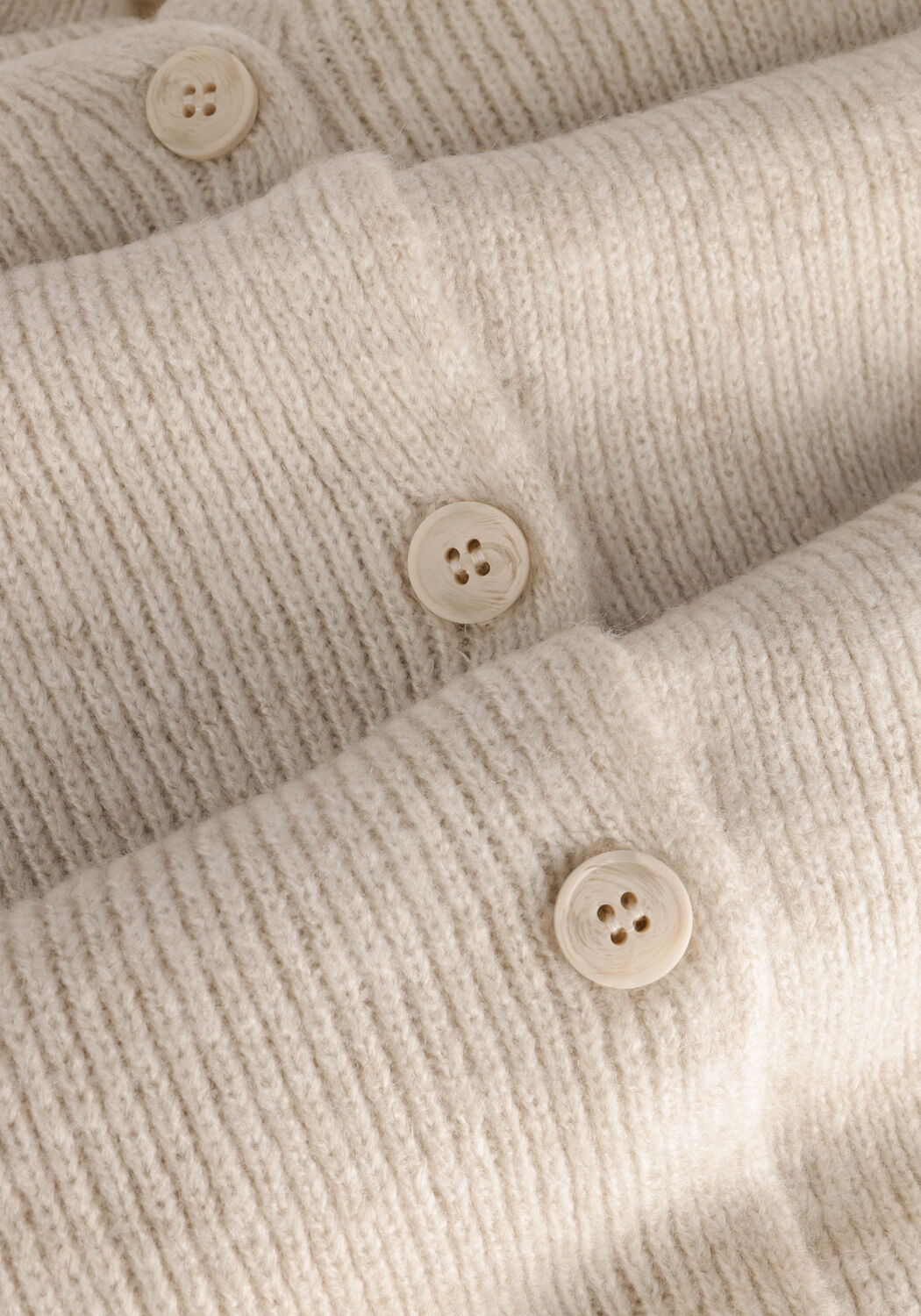 ANOTHER LABEL Robe midi SMASTEIN DRESS L/S en blanc - large