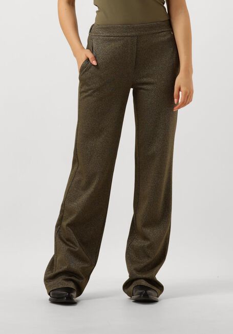 NUKUS Pantalon large BRITT PANTS LUREX Olive - large