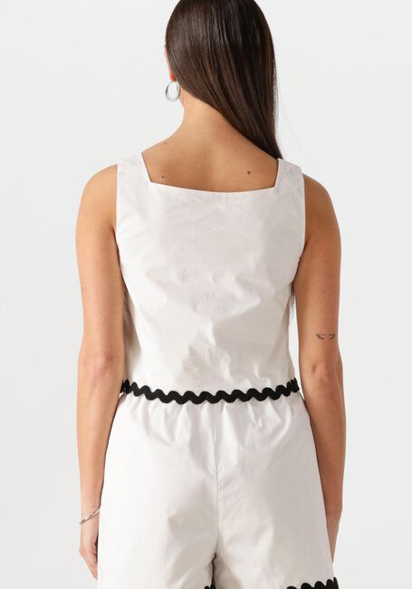 Witte NOTRE-V Top NV-FRANCINE - large