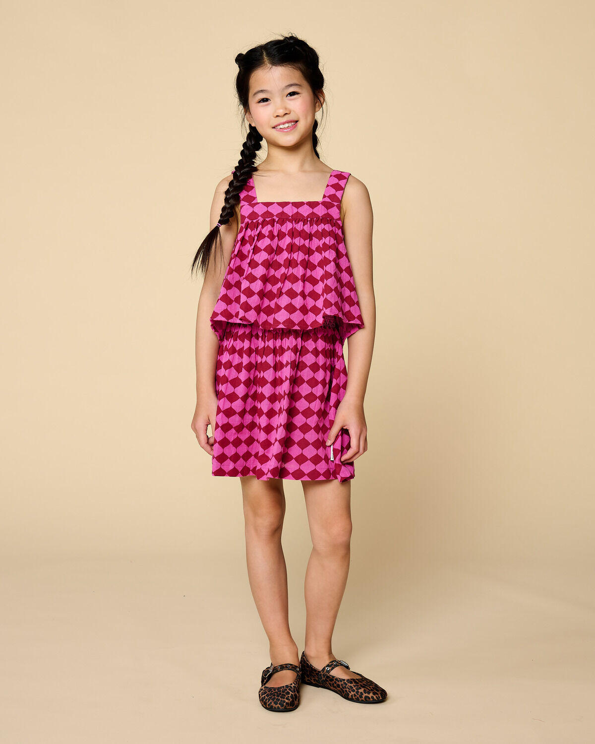 Roze PETIT BLUSH Top SUMMER BLOUSE - large