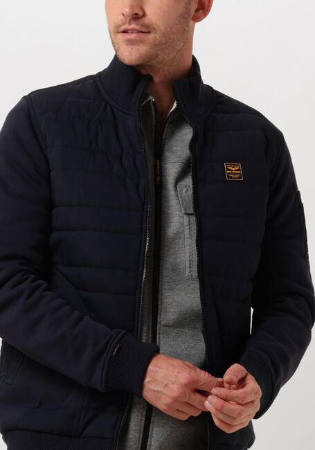 PME LEGEND ZIP JACKET HYBRID SWEAT Vestes en bleu - large