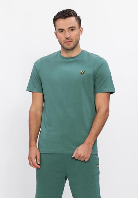 Groene LYLE & SCOTT T-shirt PLAIN T-SHIRT - large