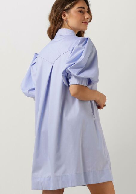 EST'SEVEN Mini robe EST’POPLIN DRESS VIN en bleu - large