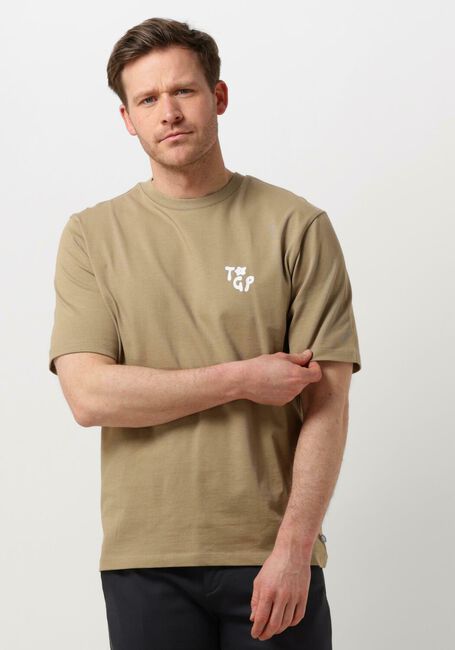 THE GOODPEOPLE T-shirt TEX en vert - large