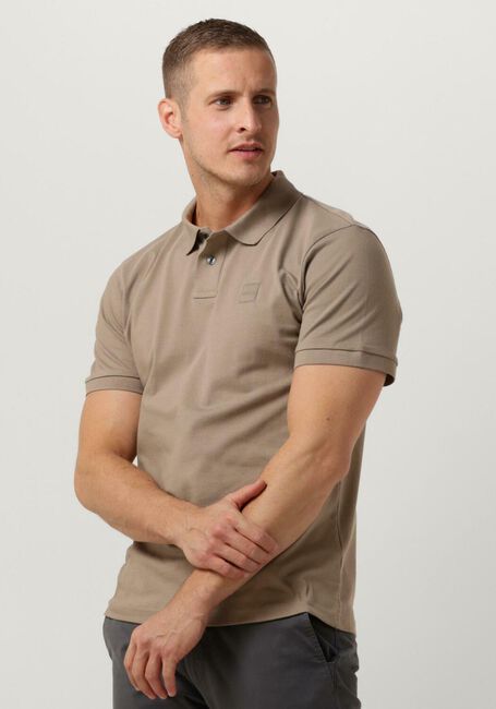 BOSS ORANGE Polo PASSENGER en beige - large