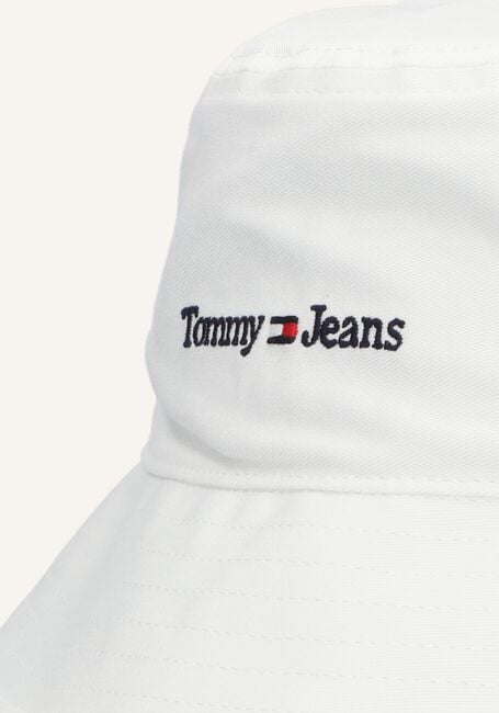 Witte TOMMY HILFIGER Hoed TJM SPORT BUCKET HAT Witte TOMMY HILFIGER Hoed TJM SPORT BUCKET HAT - large