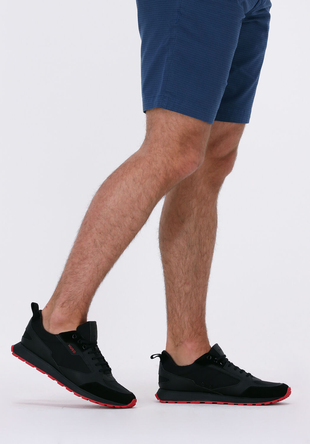 Zwarte HUGO Sneakers ICELIN RUNN - large