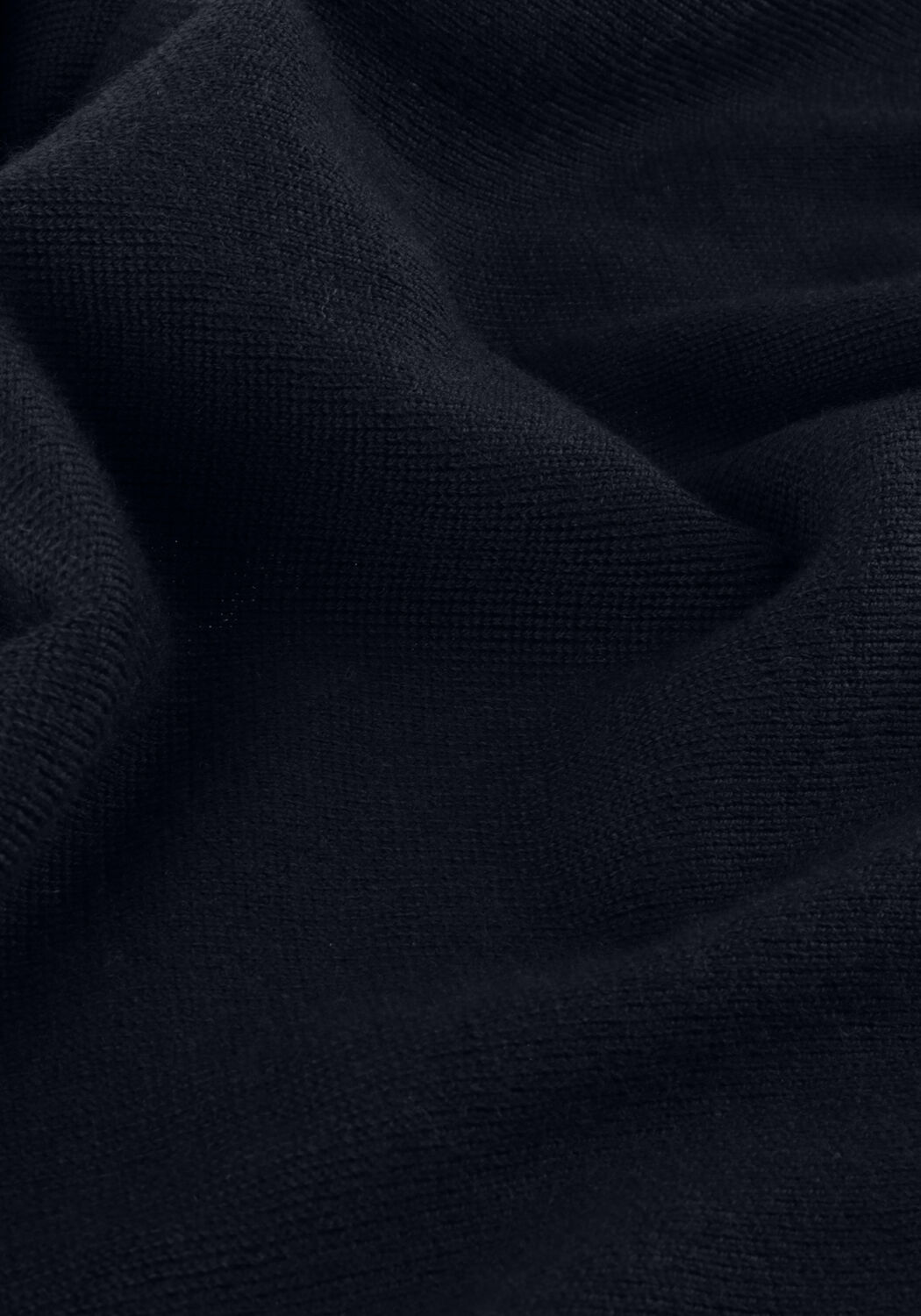 CALVIN KLEIN Pull MERINO QUARTER ZIP Bleu fonc&eacute; - large