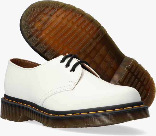 DR MARTENS 1461 Chaussures à lacets en blanc - large
