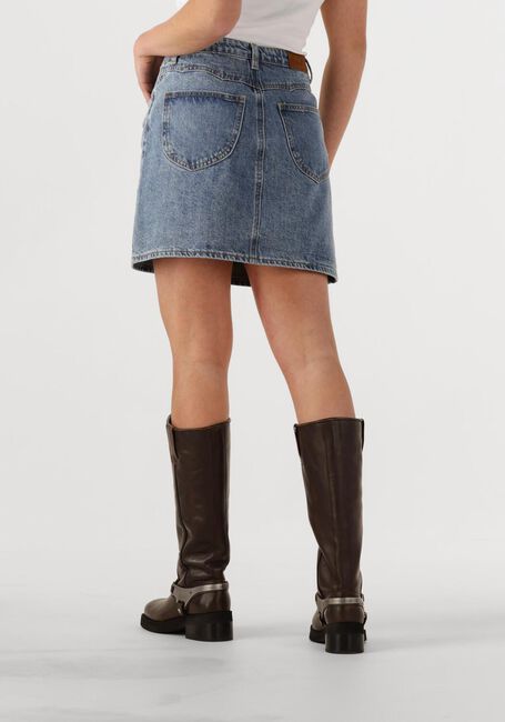 Y.A.S. Mini-jupe YASAIKO MW DENIM SKIRT en gris - large