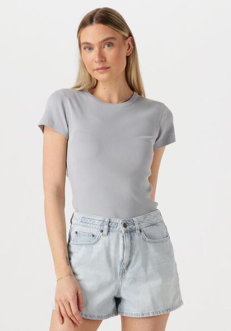 Lichtgrijze DRYKORN T-shirt KOALE - large