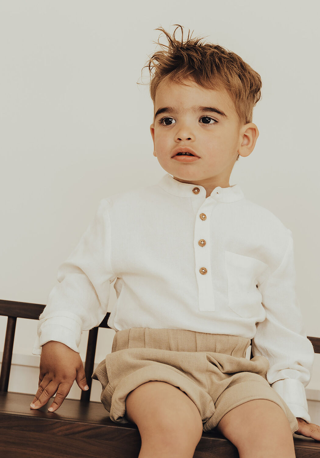 BAJE STUDIO Chemise d&eacute;contract&eacute; LONGSLEEVE BLOUSE Blanc - large