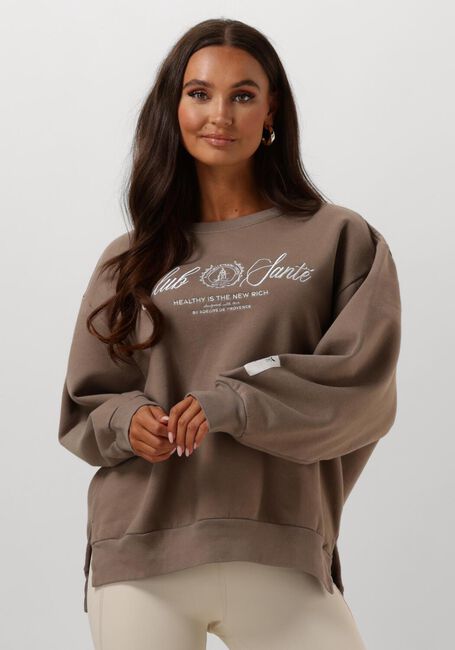 SOEURS DE PROVENCE Chandail LAURE SWEATER en taupe - large