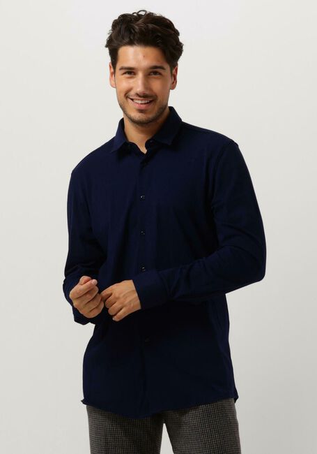 HUGO Chemise classique ELISHA02 Bleu foncé - large