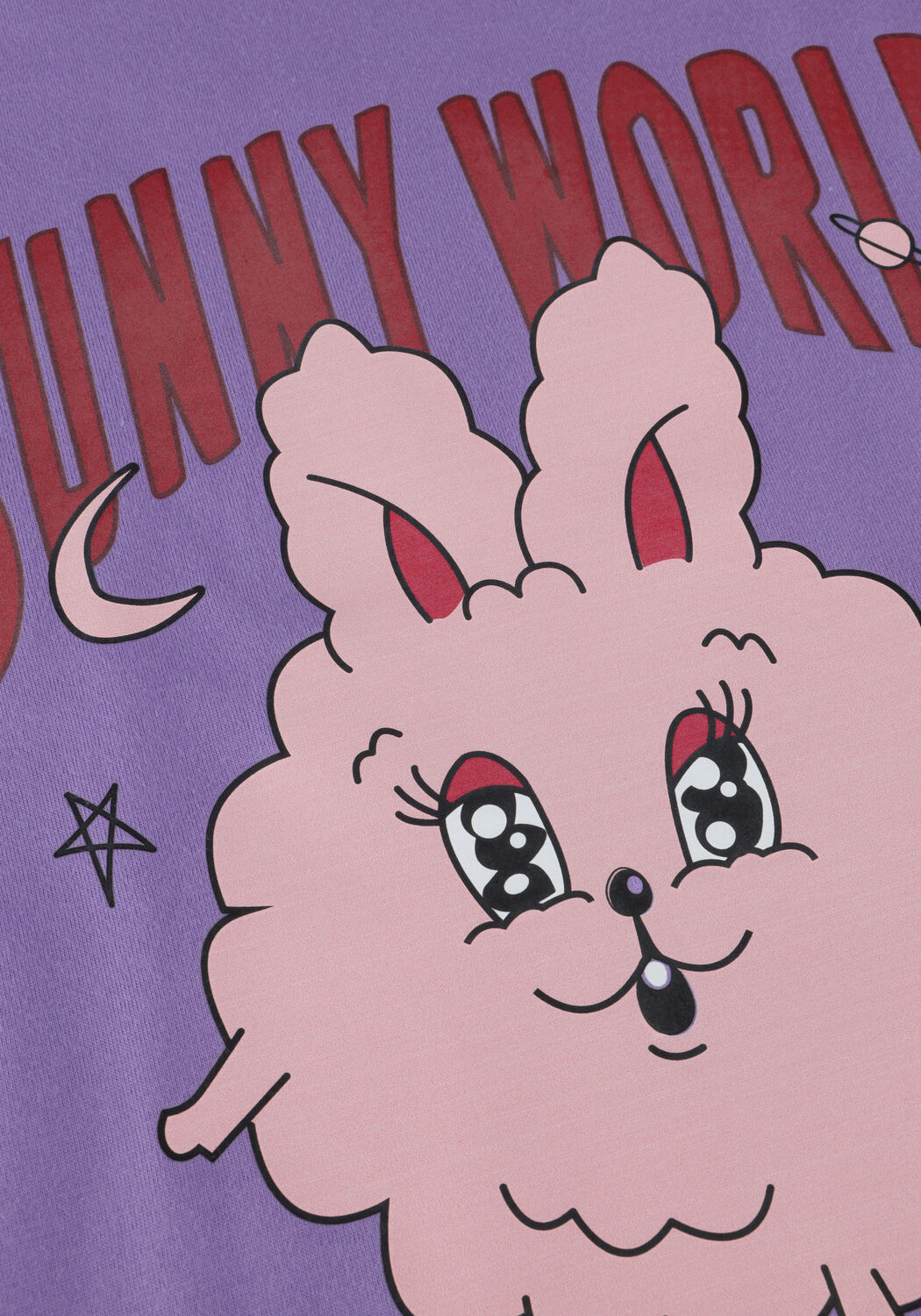 CALL ME FRANKIE T-shirt BUNNYWORLD T-SHIRT en violet - large