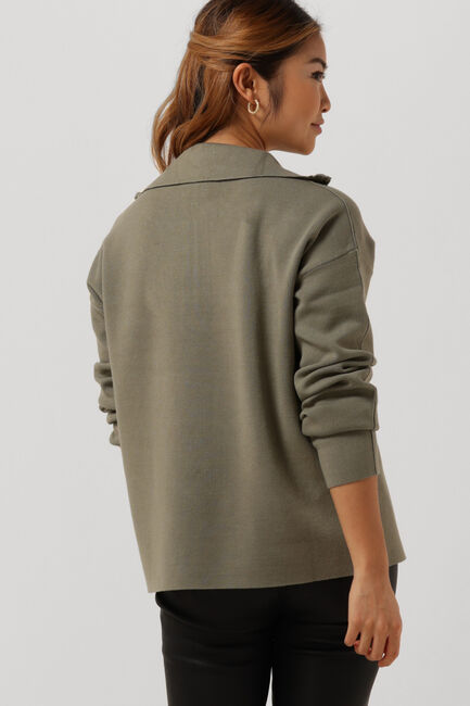 TIGER OF SWEDEN Pull GRIET en vert - large