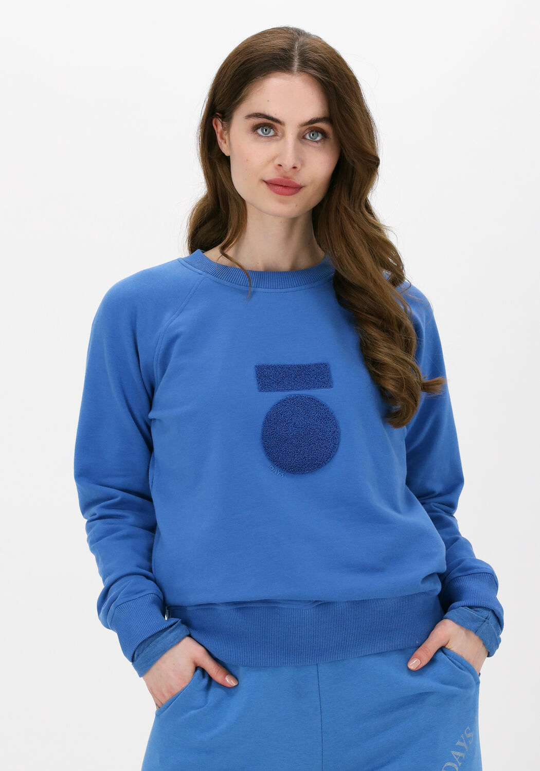10 days sweater blauw outlet