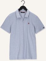 Lichtblauwe VANGUARD Polo SHORT SLEEVE POLO PIQUE STRETCH PEACHED Lichtblauwe VANGUARD Polo SHORT SLEEVE POLO PIQUE STRETCH PEACHED - medium