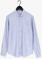 Lichtblauwe DSTREZZED Casual overhemd SHIRT BUTTON DOWN LINEN MELANGE