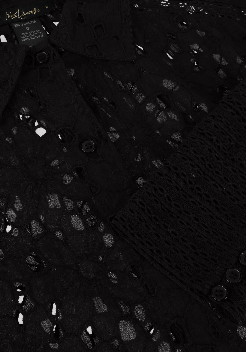 MES DEMOISELLES SHIRT LORETTA Blouses en noir - large