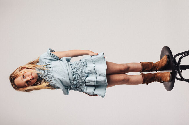 Lichtblauwe BAJE STUDIO  ROBIN - large