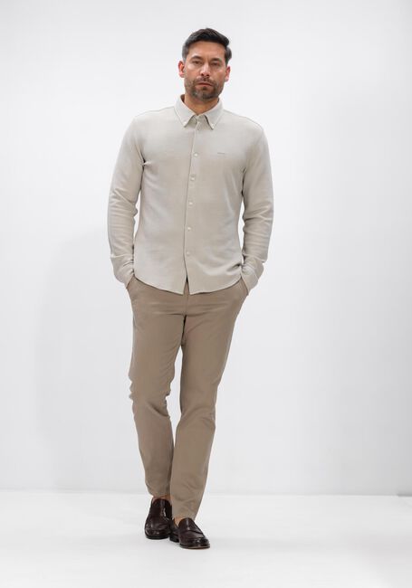 Ecru BOSS ORANGE Casual overhemd MYJERSEY_M - large