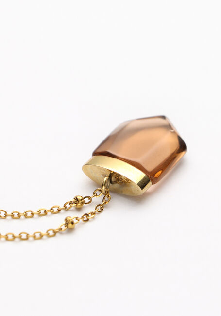 Gouden NOTRE-V Sieraad KETTING STEEN - large
