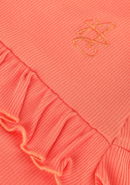 NONO T-shirt KOVAN RIB JERSEY T-SHIRT RUFFLES Corail - large