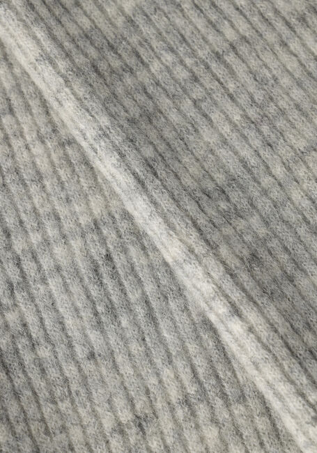 Grijze SELECTED WOMEN Sjaal LULU LINNA KNIT SCARF - large