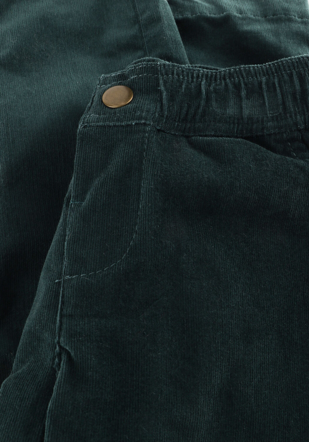 Donkergroene MR.LOUTRE Pantalon WILLIAM - large